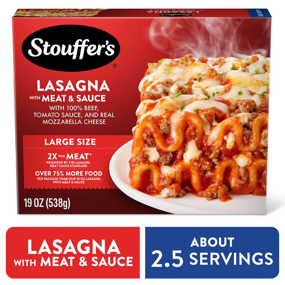 Stouffer's Frozen Classics Lasanga, L (19 oz)