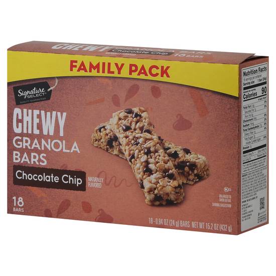 Signature Select Chocolate Chip Chewy Granola Bars