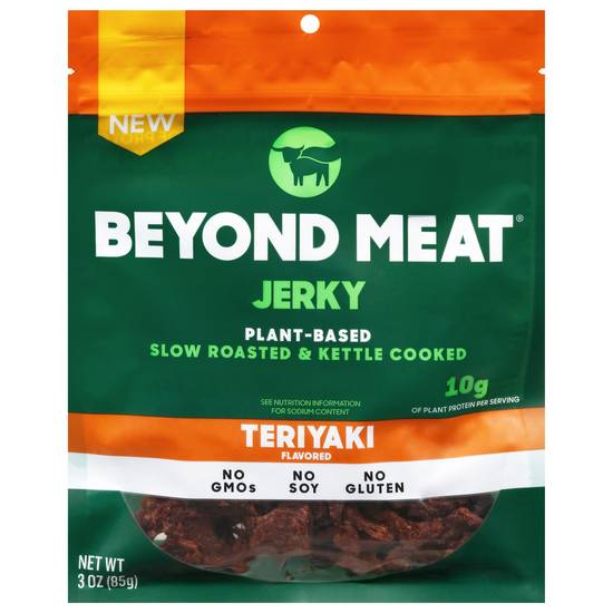 Beyond Meat Teriyaki No Soy or Gluten Plant-Based Jerky (3 oz)
