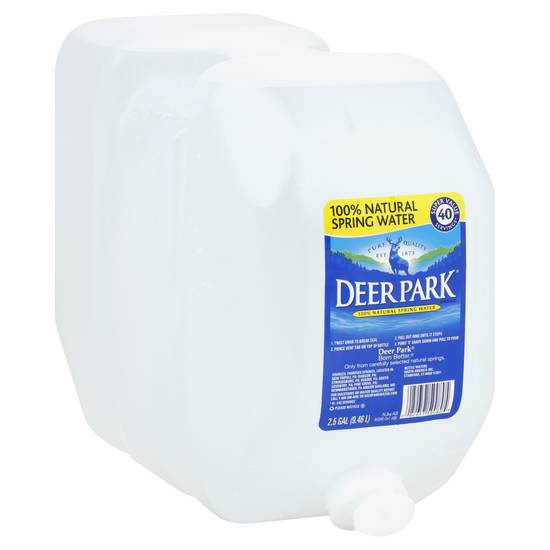 Deer Park 100% Natural Spring Water (2.5 gal)