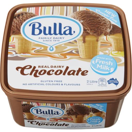 Bulla Chocolate Ice Cream 2L