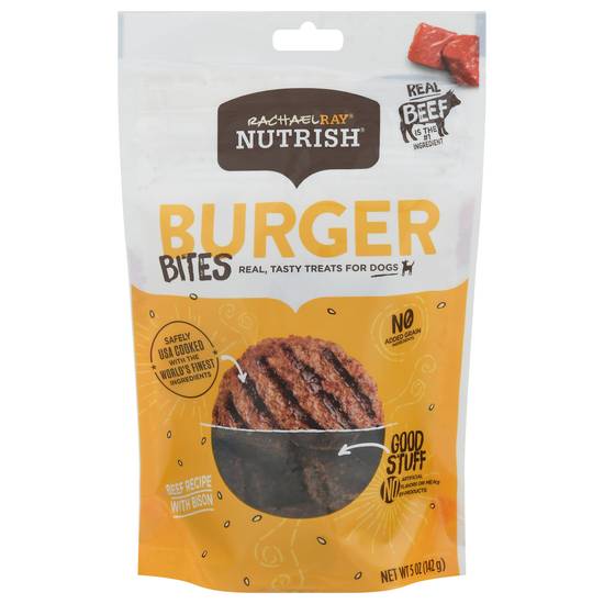 Rachael Ray Nutrish Burger Bites Beef Recipe Dog Treats (5 oz)