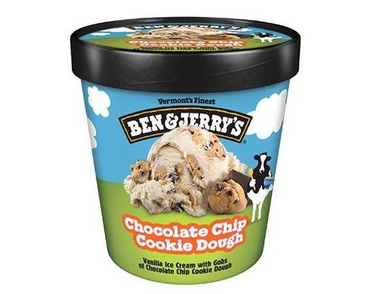 Ben and Jerry's Chocolate Chip Cookie Dough Pint