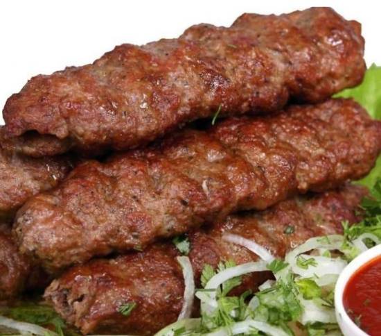 Beef Kofta(2) over rice