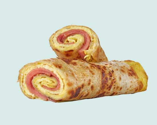 火腿千層蛋餅 Layer Egg Pancake Roll with Ham