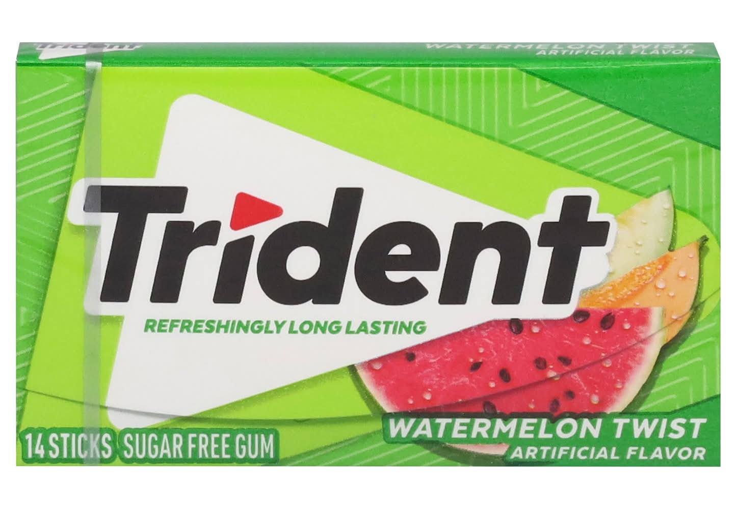 Trident Sugar Free Gum, Watermelon Twist (14 ct)