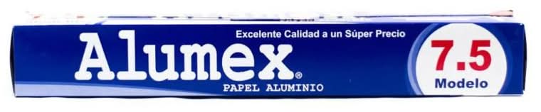 Papel aluminio alumex