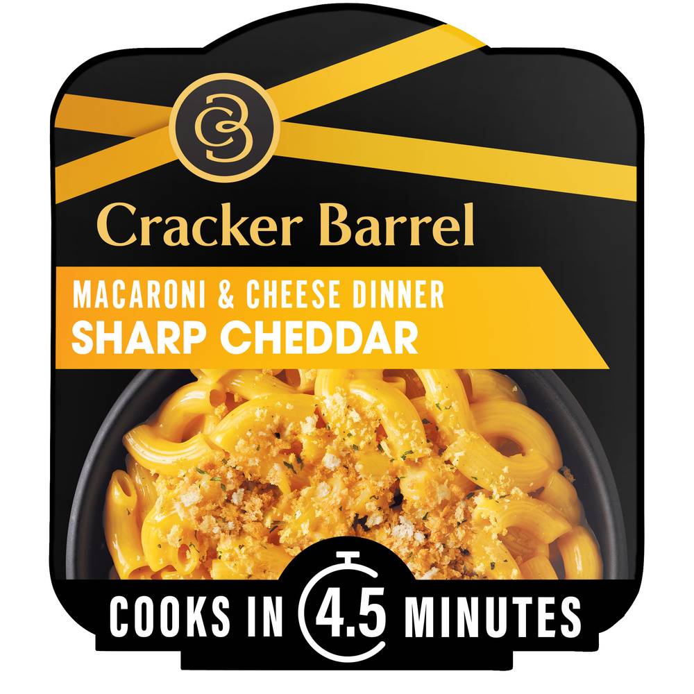 Cracker Barrel Sharp Cheddar Macaroni & Cheese Dinner (3.8 oz)