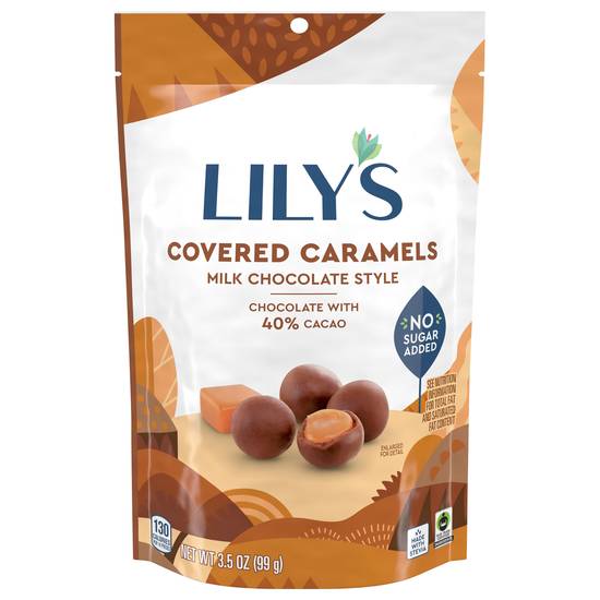 Lily's Style Covered Caramel (milk chocolate)