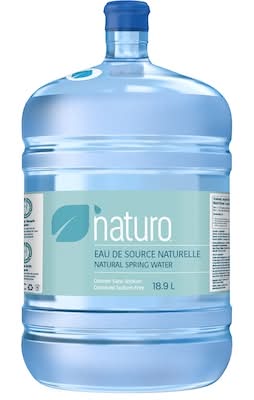 Naturo eau de source (18 l) - natural spring water (18 l)