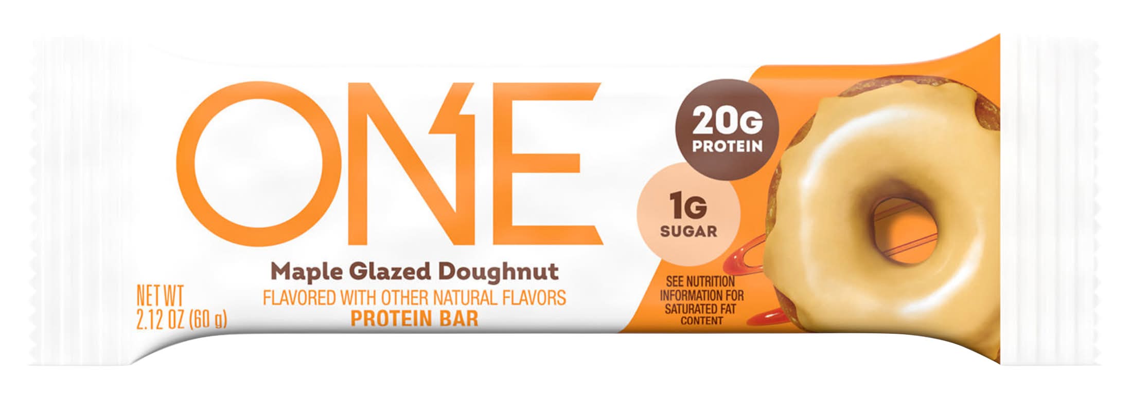 One Protein Bar, Maple Glazed Doughnut (2.12 oz)