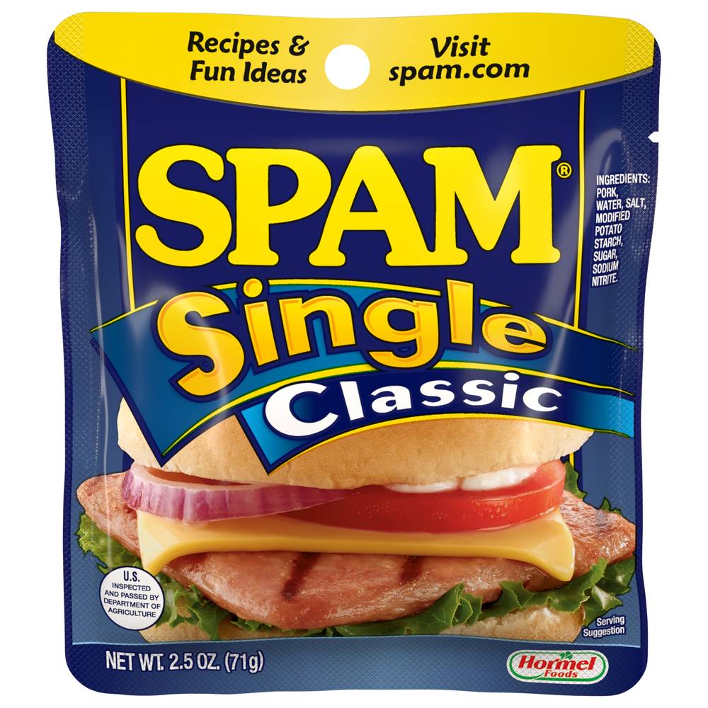 Spam Single Classic Lunch Meat (2.5 oz)