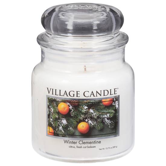 Village Candle Winter Clementine Candle