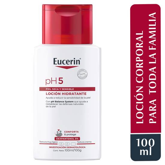 Eucerin loción hidratante ph5 (botella 100 ml)