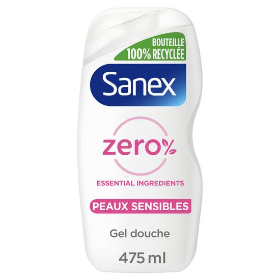 Sanex - Zéro gel douche essential peaux sensibles