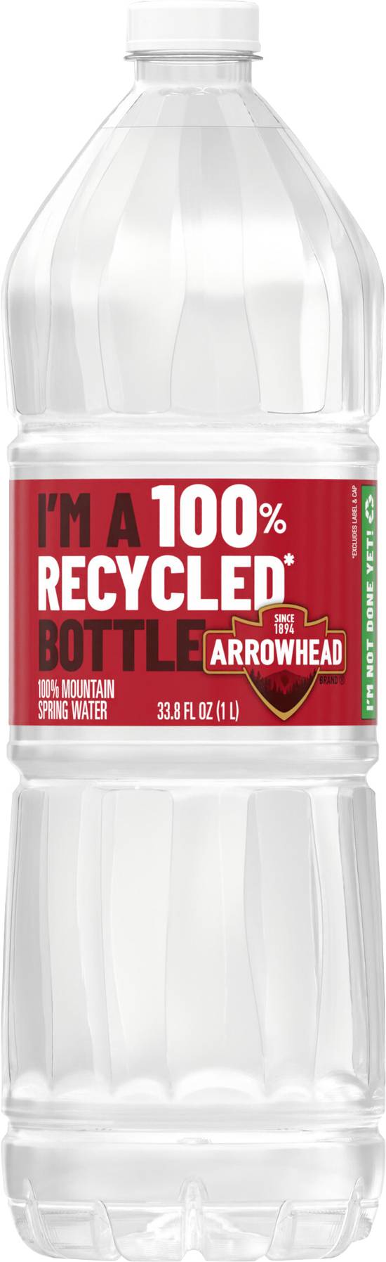 Arrowhead 100% Mountain Spring Water (33.8 fl oz)