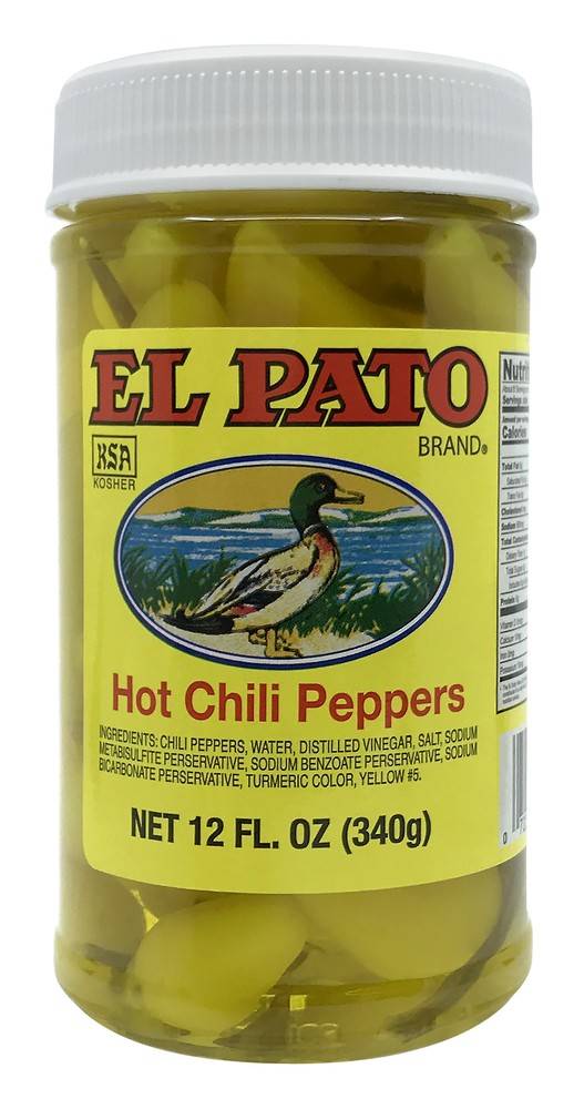 El Pato Hot Chili Peppers (12 fl oz)