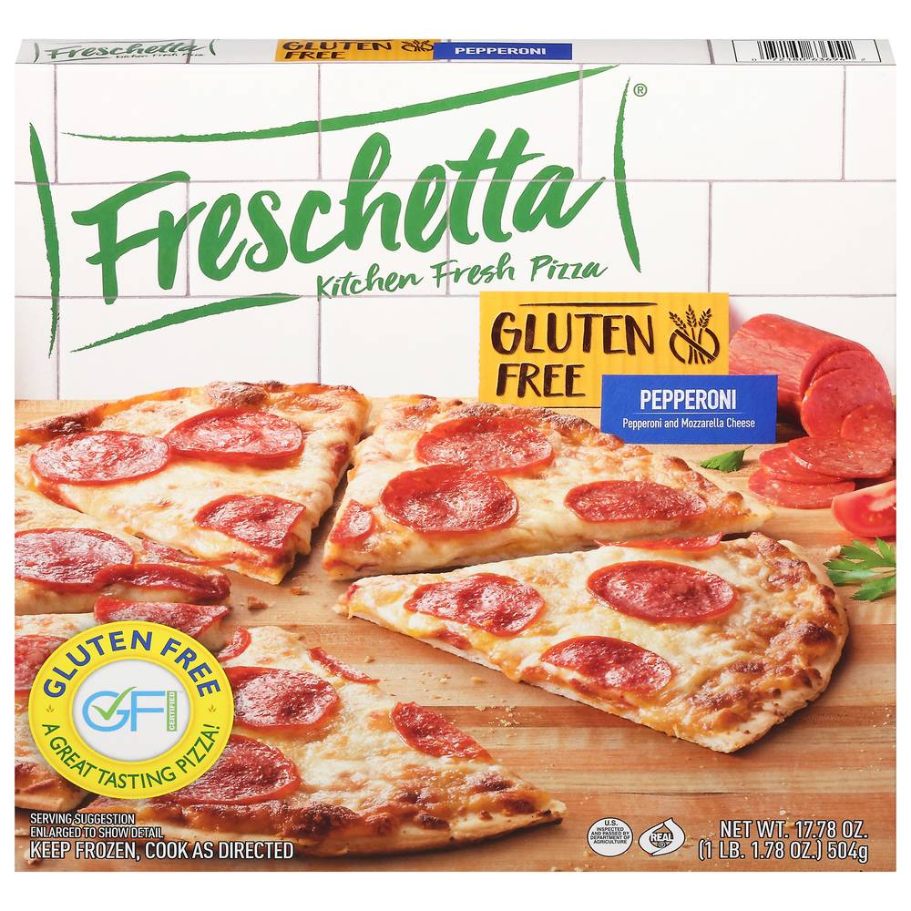 Freschetta Gluten Free Pepperoni Frozen Pizza (1.11 lbs)