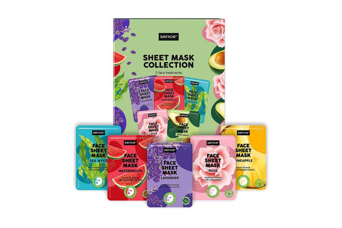 Sence Planet Love 5pcs Facial Sheet Mask Book