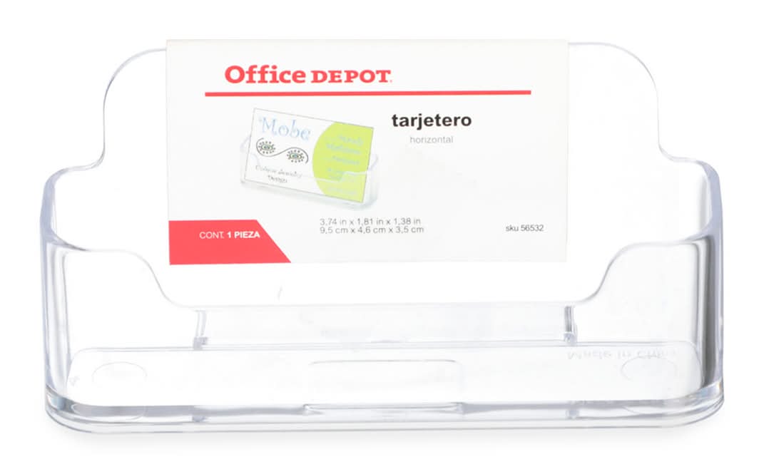 Office Depot · Tarjetero de escritorio (30 g)