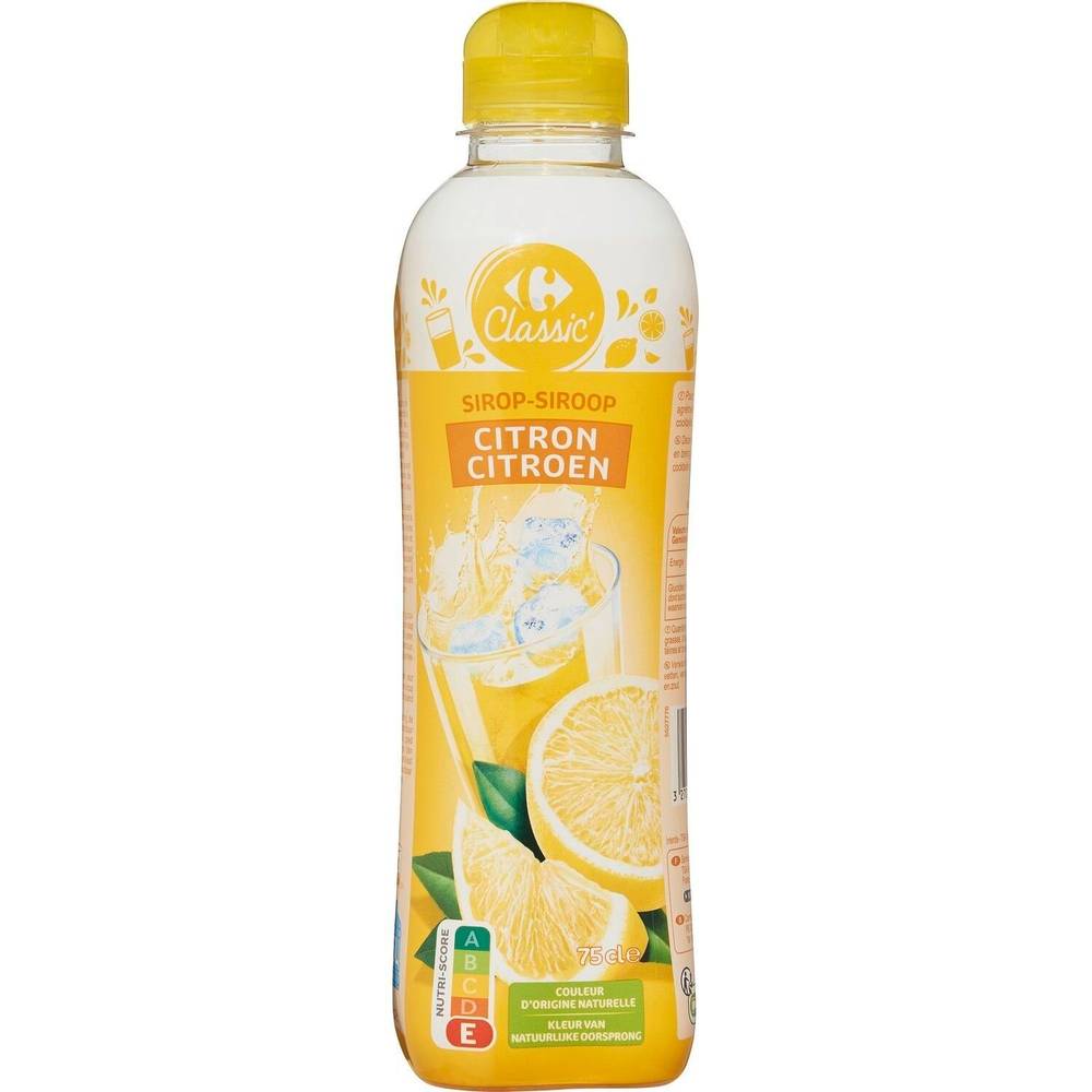 Carrefour - Classic sirop de citron