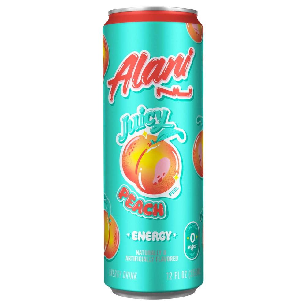 Alani Nu Juicy Energy Drink (12 fl oz) (peach)