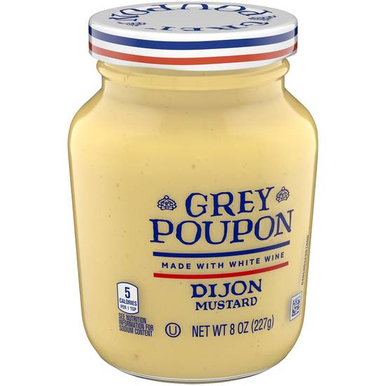 Grey Poupon Dijon Mustard (8 oz)