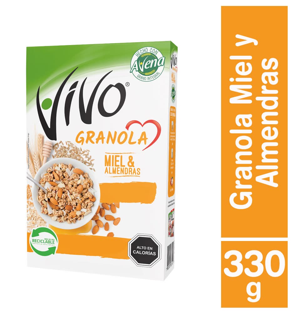 Vivo · Granola miel y almendras (330 g)