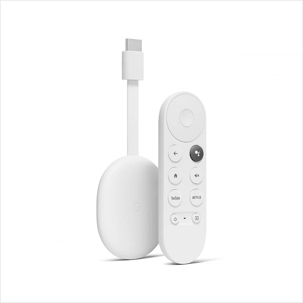 Google Chromecast Ultra With Tv in White