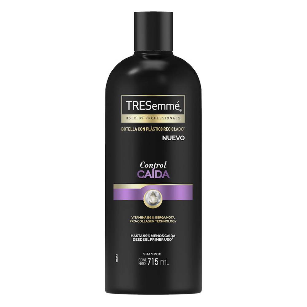 Tresemmé shampoo control caída (botella 715 ml)
