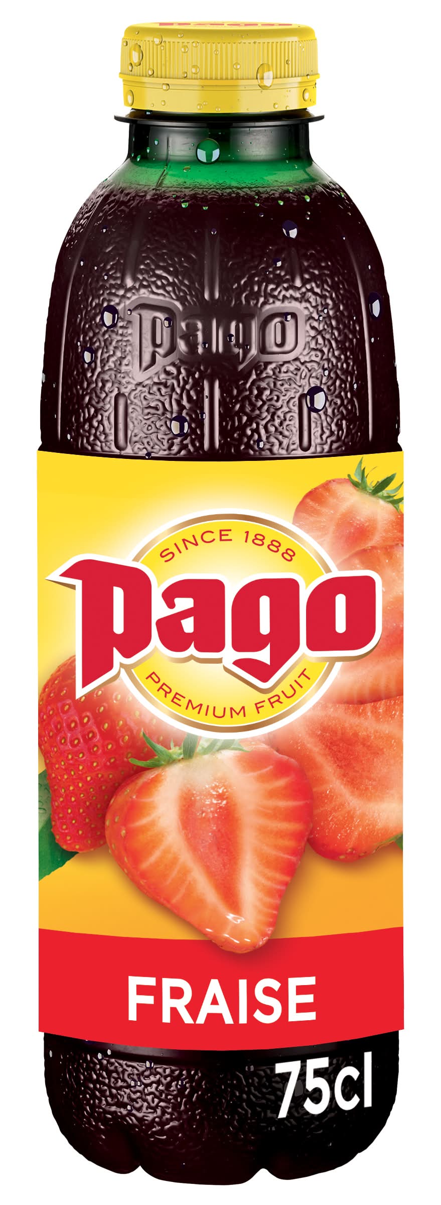 Pago - Boisson aux fruits, fraise (750ml)