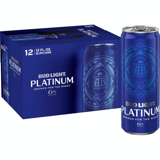 Bud Light Platinum Beer (12 pack, 12 fl oz)