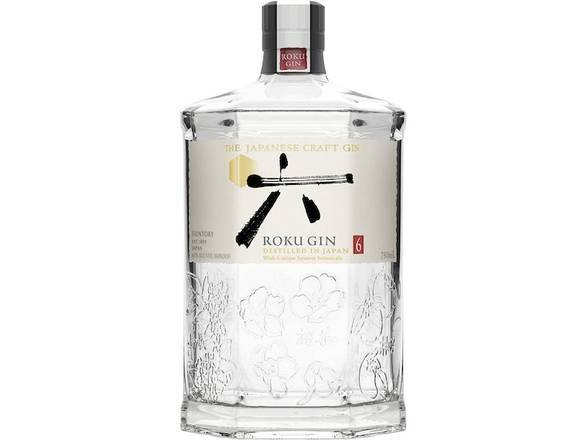 Suntory Dxistilled the Japanese Craft Roku Gin (750 ml)