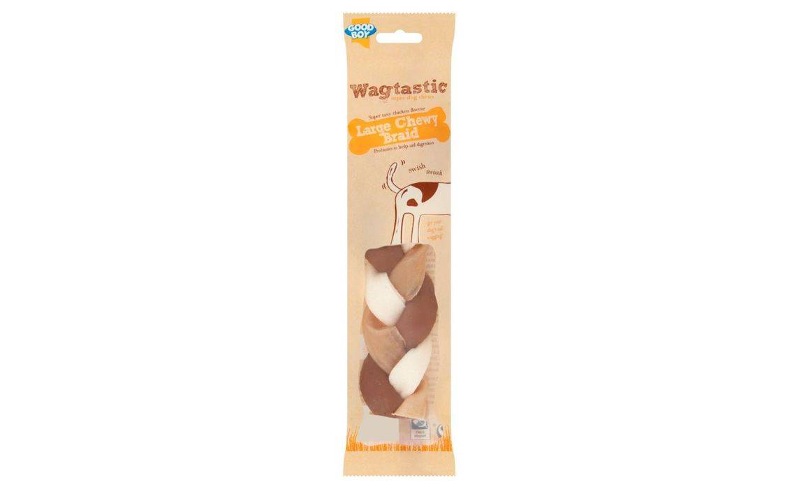 Good Boy Wagtastic Large Chewy Braid 80g (407617)