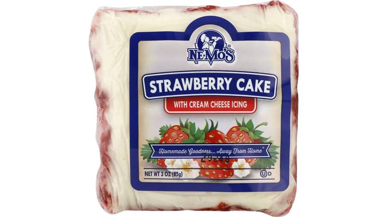 Ne-Mo's Bakery Strawberry Cake with Cream Cheese Icing