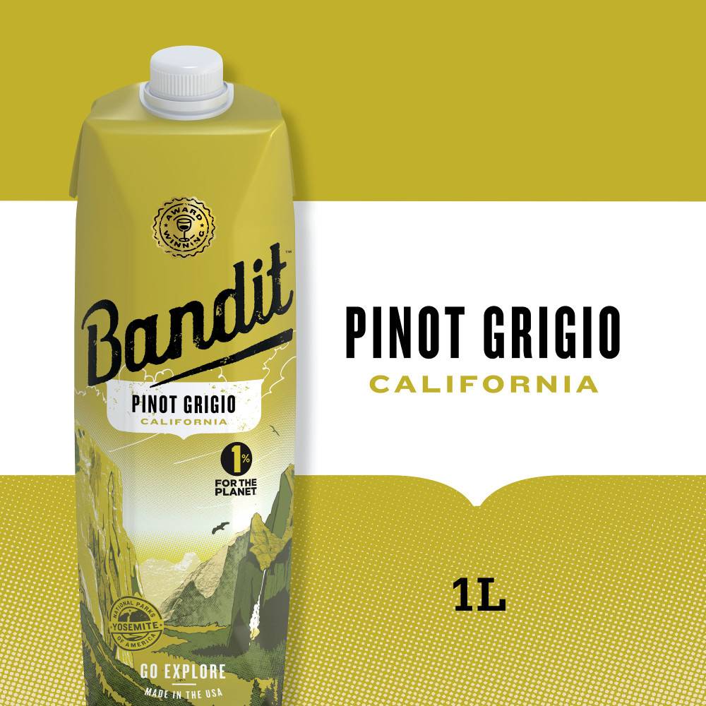 Bandit Pinot Grigio Wine (1 L)