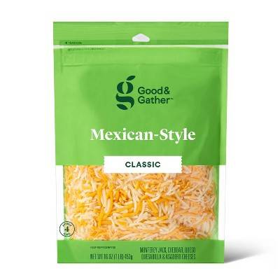 Good & Gather Classic Mexican Style Shredded Cheese (16 oz)