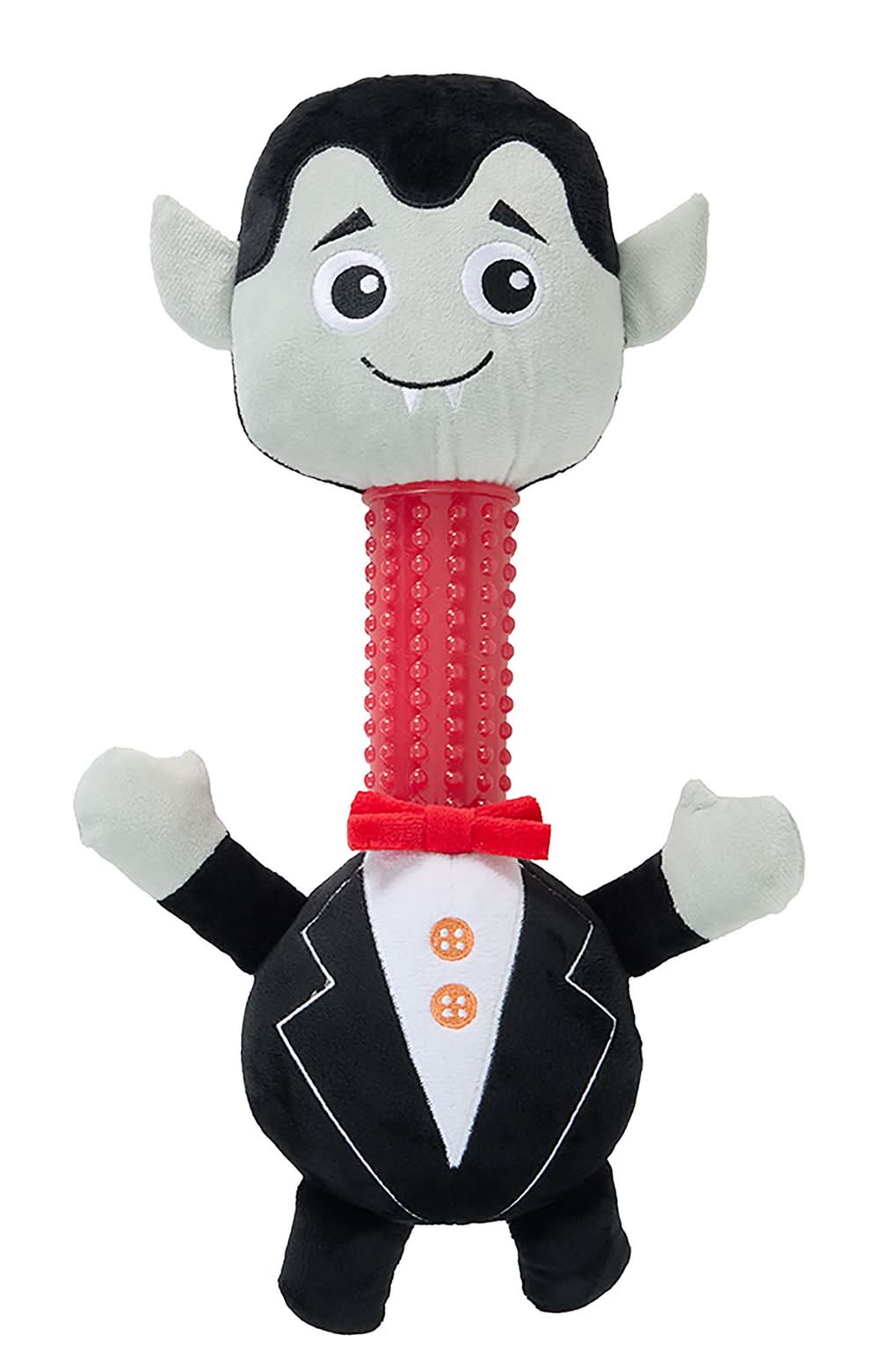 Thrills & Chills Squeaker Long Neck Glow-In-The-Dark Vampire Plush