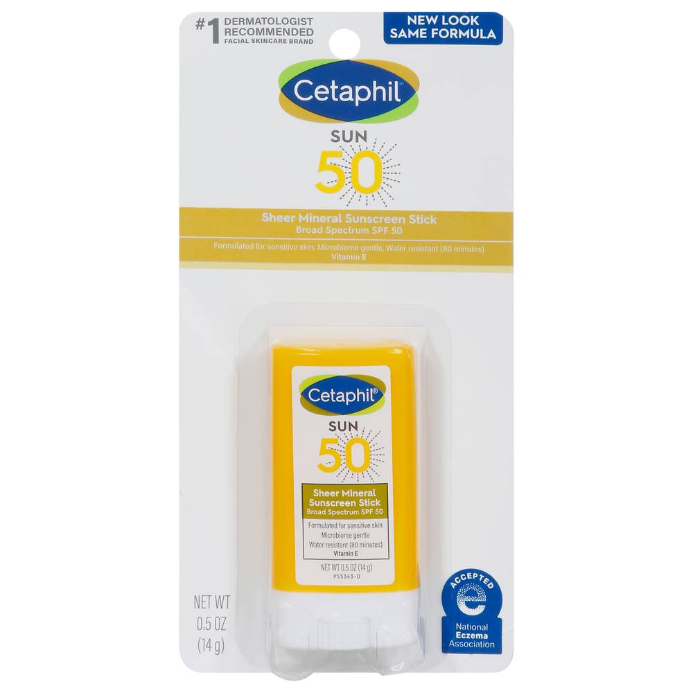 Cetaphil Sheer Mineral Sunscreen Stick (0.5 oz)