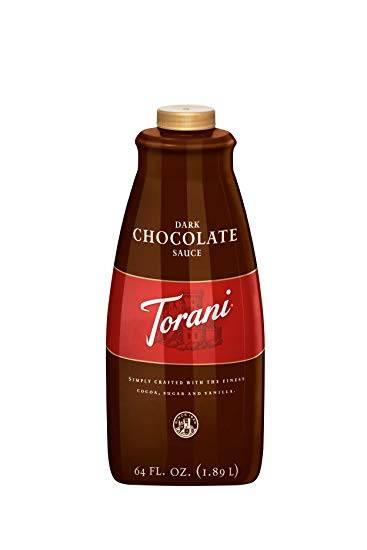 Torani - Dark Chocolate Sauce - 4/64 oz