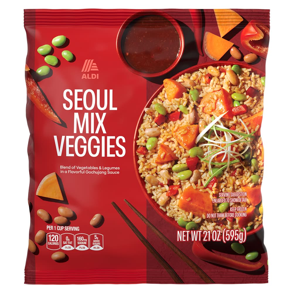 Aldi Frozen Seoul Mix Veggies (21 oz)