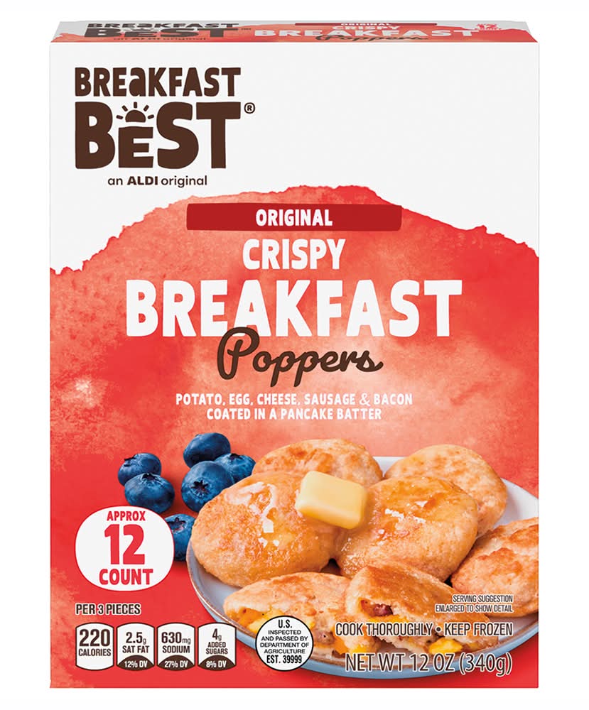 Breakfast Best Original Crispy Breakfast Poppers