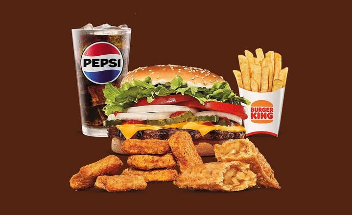 Combo Whopper + Pay o 6 Nuggets Gratis