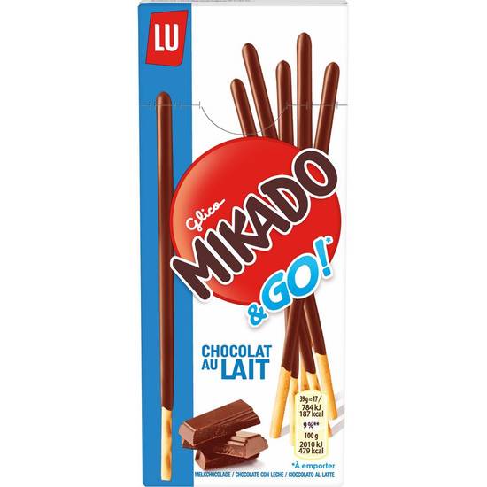 Biscuit nappés au chocolat Mikado 39g