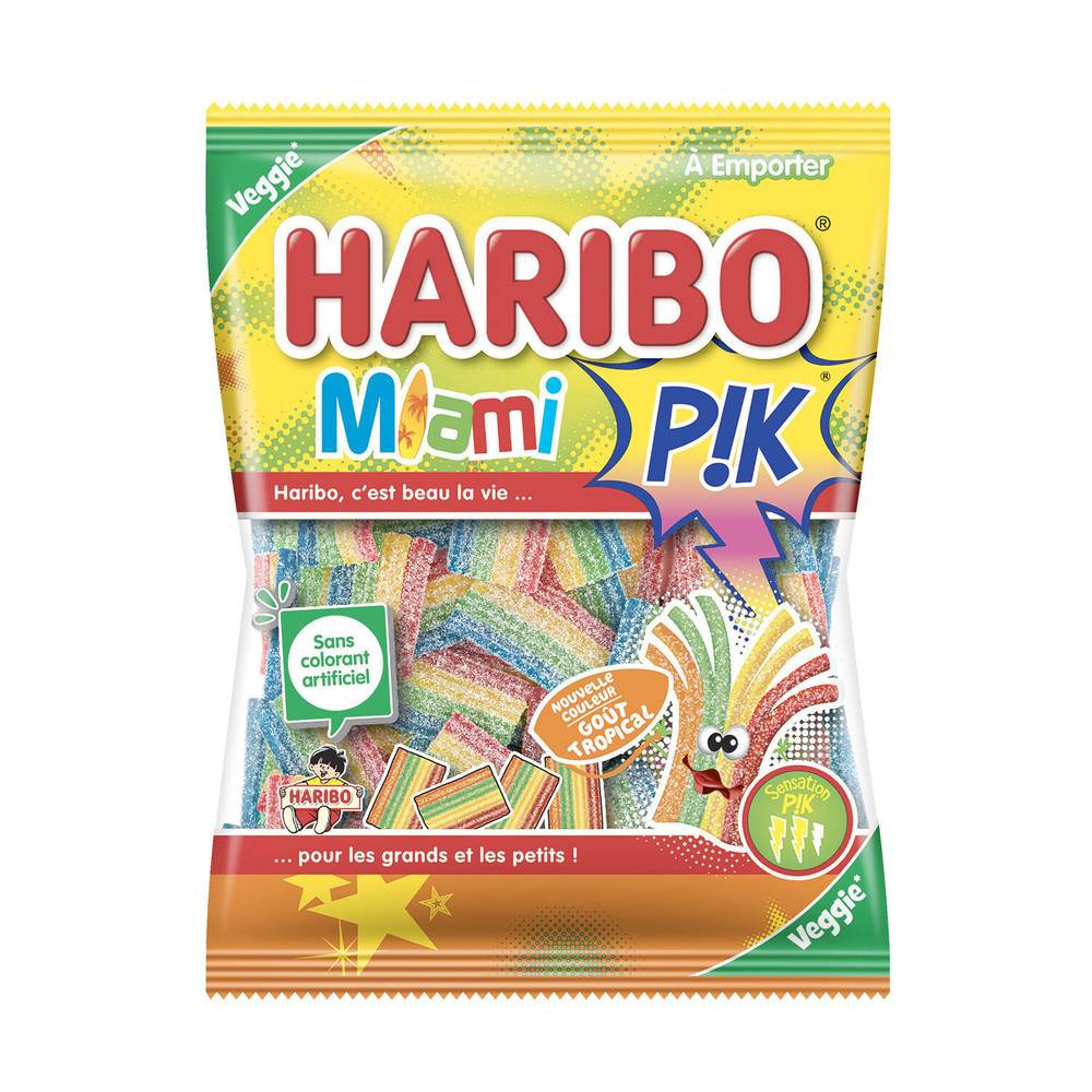 Bonbons Miami pik HARIBO - le paquet de 120g
