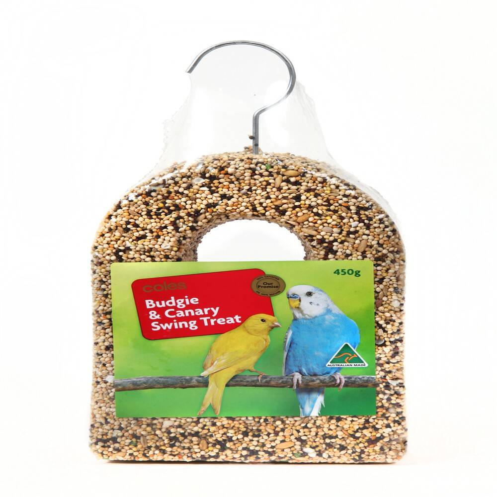 Coles Bird Treat Budgie Canary Swing (450g)