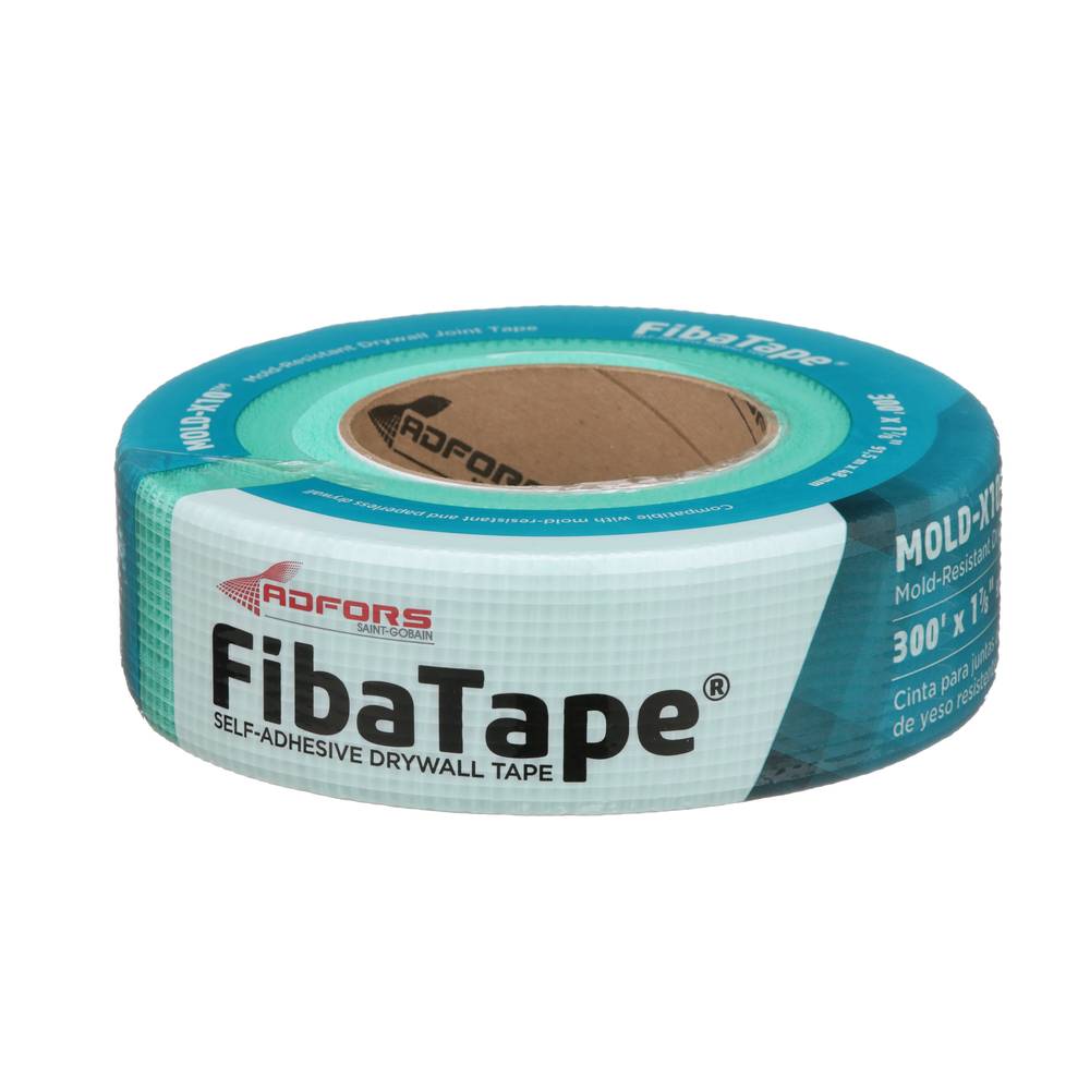 Saint-Gobain ADFORS FibaTape Mold-X10 1.875-in x 300-ft Mesh Construction Self-adhesive Drywall Joint Tape | FDW8664-U