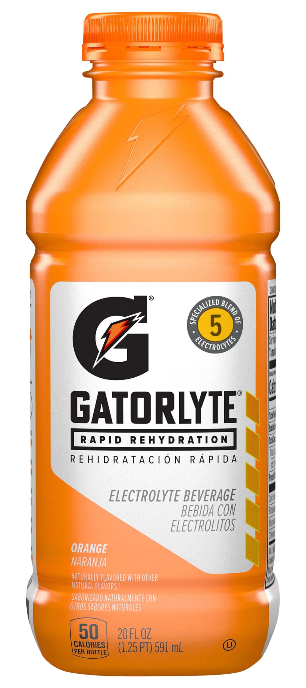 Gatorlyte Rapid Rehydration Electrolyte Drink, Orange (20 fl oz)
