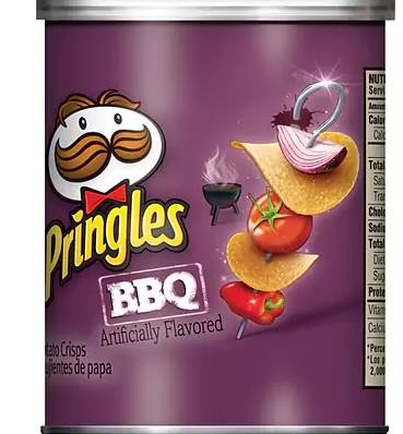 Pringles - BBQ Crisp Potato Chips -  12/1.41 OZ (1X12|1 Unit per Case)