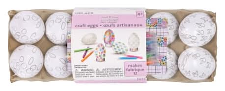 Easter Printed Craft Egg Kit By Creatology
